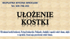 Ogłoszenie - Brukarstwo, Wrocław, cennik, tel. 504-746-203. Ułożenie kostki brukowej, granitowej  Usługi brukarskie, kostka, opaska - Wrocław