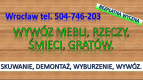 Ogłoszenie - Przygotowanie mieszkania do remontu, cennik. tel. 504-746-203, Wrocław. Remont łazienki, mieszkania, domu - Wrocław