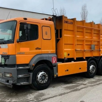 Ogłoszenie - Mercedes Atego 2528 trzyosiowa śmieciarka ZOELLER 20m3 6x2 - 42 000,00 zł