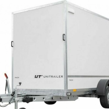 Ogłoszenie - Przyczepa kontener UNITRAILER PACK 300 BOX FURGON 300x148 - 17 849,00 zł