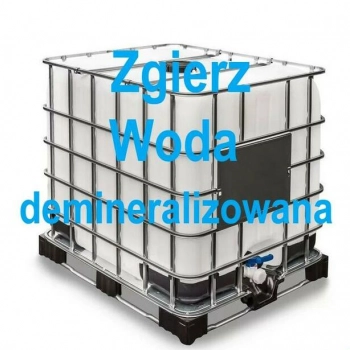 Ogłoszenie - Woda demineralizowana 1000 L - 140,00 zł