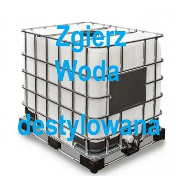 Ogłoszenie - Woda destylowana 1000 L - 140,00 zł