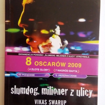 Ogłoszenie - Książka Slumdog, milioner z ulicy - 10,00 zł