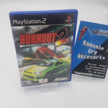 Ogłoszenie - Burnout 2: Point of Impact PS2 Sklep/Wysyłka/Wymiana - 40,00 zł