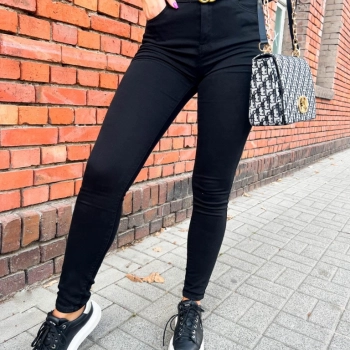 Ogłoszenie - SPODNIE TOXIK CZARNE WYSOKI STAN RURKI SKINNY - 129,99 zł