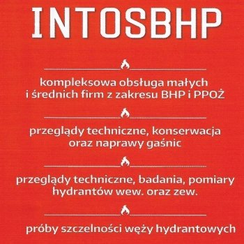 Ogłoszenie - Usługi szkoleniowe, usługi BHP - Zamość