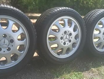 Ogłoszenie - Felgi Koła Aluminiowe MERCEDES 195/50/R15 FULDA 8mm 5x112 - 999,00 zł