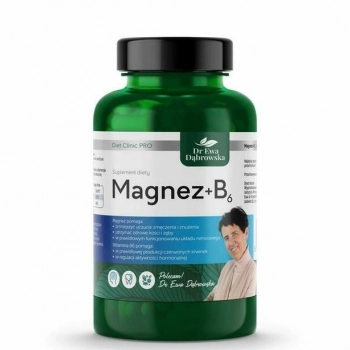 Ogłoszenie - Dr Ewa Dąbrowska Magnez + B6 120 kaps. - 65,00 zł