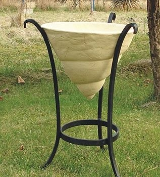 Ogłoszenie - Donica ceramiczna mrozoodporna + stojak 80 cm. - 480,00 zł