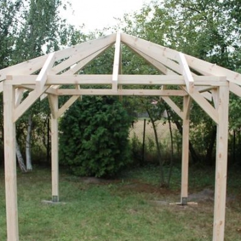 Ogłoszenie - Altana KONSTRUKCJA ALTANY 3,5x3,5m Altanka Pergola Wiata - 2 890,00 zł