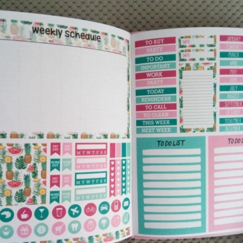 Ogłoszenie - Koliber Bullet journal scrapbooking 74 str scrapów - 36,00 zł