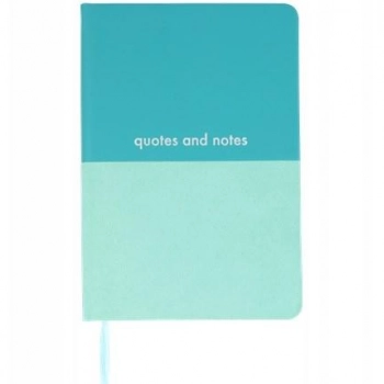 Ogłoszenie - quotes and notes oryginalny miętowy notatnik w linie - 34,00 zł