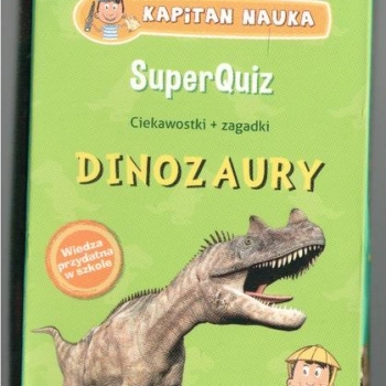 Ogłoszenie - SuperQuiz Dinozaury - 15,00 zł