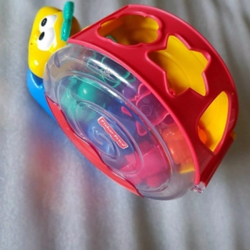 Ogłoszenie - Muzyczny ślimak Fisher-Price, sorter kształtów - 40,00 zł