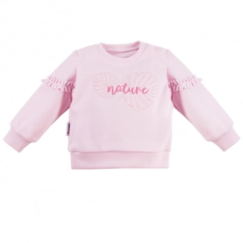 Ogłoszenie - BLUZKA Z FALBANKĄ NATURE RÓŻOWA - Warszawa - 39,90 zł