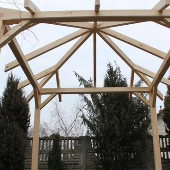 Ogłoszenie - Altanka KONSTRUKCJA ALTANY 3,1x3,1m Altana Pergola Wiata - 1 980,00 zł