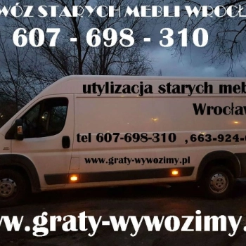 Ogłoszenie - wywóz mebli Wrocław,utylizacja starych mebli Wrocław - Wrocław - 1,00 zł