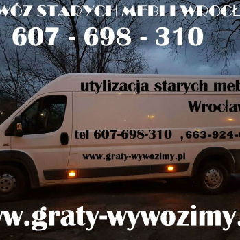 Ogłoszenie - Wywóz starych mebli Wrocław - Wrocław - 1,00 zł