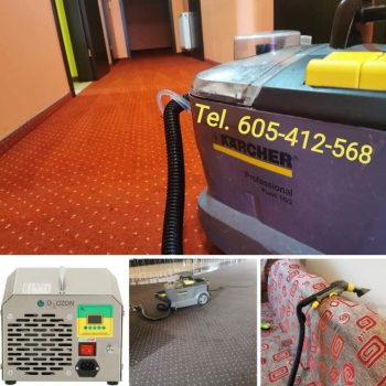 Ogłoszenie - Karcher Koziegłowy tel 605-412-568 pranie czyszczenie wykładzin dywanów tapicerki meblowej i samochodowej ozonowanie - Wielkopolskie