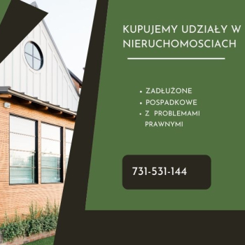 Ogłoszenie - KUPUJEMY SPORNE UDZIALY W NIERUCHOMOSCIACH - Śródmieście - 10 000,00 zł