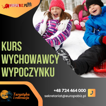 Ogłoszenie - Kurs wychowawcy wypoczynku - Szczecin - 300,00 zł