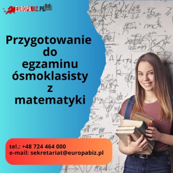 Ogłoszenie - Przygotowanie do egzaminu ósmoklasisty z matematyki - Szczecin - 75,00 zł