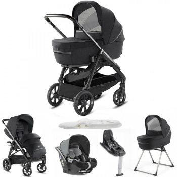 Ogłoszenie - Inglesina Aptica 5 Piece i-Size 3 in 1 Travel System, Mystic Black - Warszawa - 4 155,00 zł