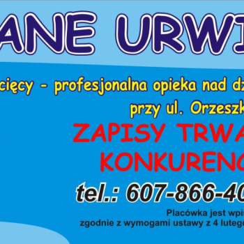 Ogłoszenie - ŻŁOBEK – KLUB DZIECIĘCY KOCHANE URWISY opieka dzienna nad dziećmi do lat 3 - Mazowieckie - 1 750,00 zł