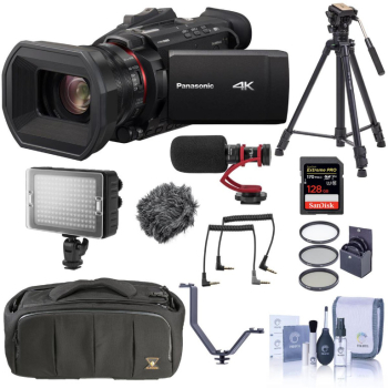 Ogłoszenie - Panasonic HC-X1500 4K Pro Camcorder, Bundle with Takama 66 3 Section Video Tripod with Fluid Head - Warszawa - 3 950,00 zł