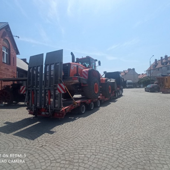 Ogłoszenie - Transport maszyn i koparek, transport niskopodwoziowy,laweta - Poznań