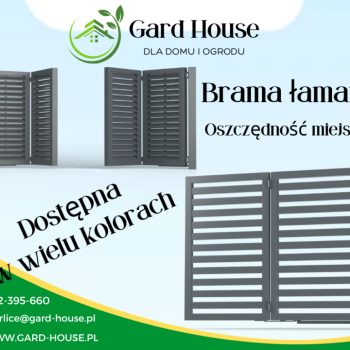 Ogłoszenie - Brama wjazdowa, łamana - na wymiar! - Gliwice - 2 999,00 zł