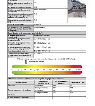 Ogłoszenie - Świadectwo charakterystyki energetycznej , audyt energetyczny - Legionowo - 150,00 zł