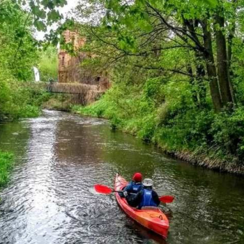 Ogłoszenie - Spływy kajakowe rzeką Wel - Pole namiotowe z zapleczem - Agroturystyka - Działdowo - 30,00 zł