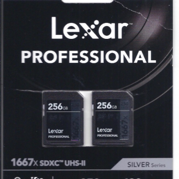 Ogłoszenie - Lexar Professional 2-pak 2x256 GB 250/120 MB/s 4K - Wola - 650,00 zł