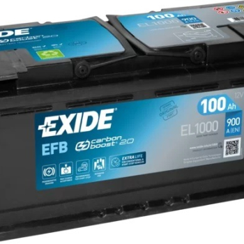 Ogłoszenie - Akumulator Exide Start Stop EFB 100Ah 900A PRAWY PLUS Legionowo - Legionowo - 670,00 zł