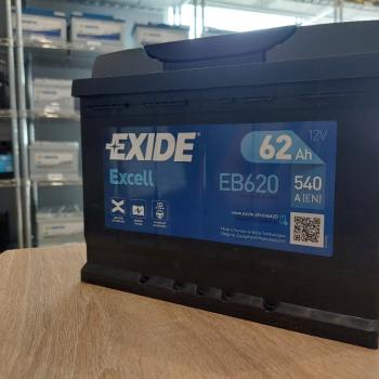 Ogłoszenie - Akumulator Exide  Excell EB620 62Ah 540A EN PRAWY PLUS - Bemowo - 330,00 zł