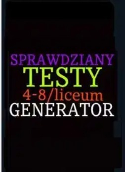 Ogłoszenie - Testy Kartkówki Generator wszystkie podręczniki kl1-3, 4-8, liceum/technikum 2023/2024 - Warszawa - 1,00 zł