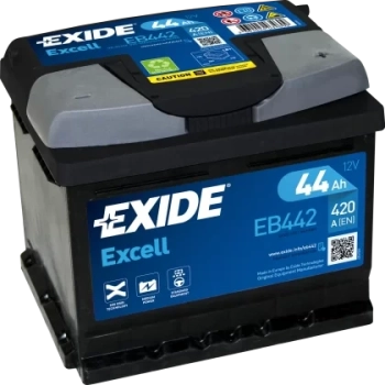 Ogłoszenie - Akumulator Exide Excell 44Ah 420A EN PRAWY PLUS - Włochy - 270,00 zł