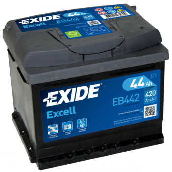 Ogłoszenie - Akumulator Exide Excell 44Ah 420A EN PRAWY PLUS - Wesoła - 270,00 zł