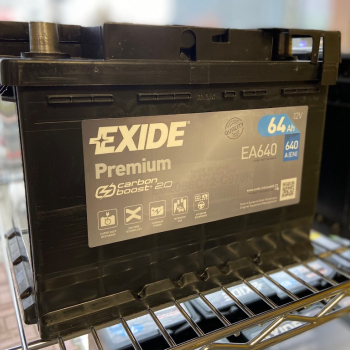 Ogłoszenie - Akumulator Exide Premium EA640 64Ah 640A EN PRAWY PLUS - Bemowo - 350,00 zł