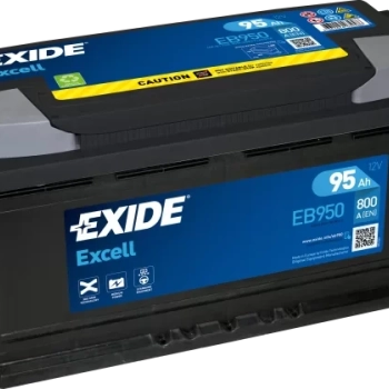 Ogłoszenie - Akumulator Exide Excell 95Ah 800A EN PRAWY PLUS Legionowo - Legionowo - 520,00 zł