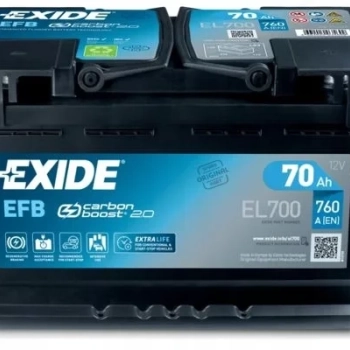 Ogłoszenie - Akumulator Exide EFB START&STOP 70Ah 760A GÓRCZEWSKA 257A - Bemowo - 539,97 zł