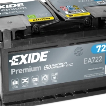 Ogłoszenie - Akumulator Exide Premium 72Ah 720A PRAWY PLUS - Mińsk Mazowiecki - 400,00 zł