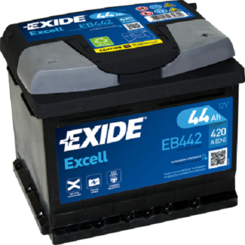 Ogłoszenie - Akumulator Exide Excell 44Ah 420A EN PRAWY PLUS - Ursynów - 270,00 zł