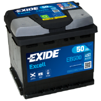 Ogłoszenie - Akumulator Exide Excell 50Ah 450A EN PRAWY PLUS - Ursynów - 280,00 zł