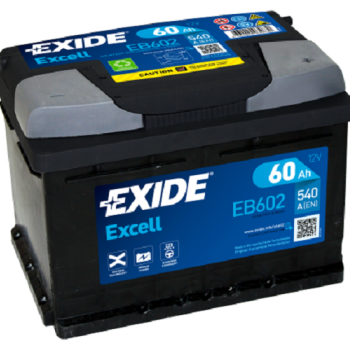 Ogłoszenie - Akumulator Exide Excell 60Ah 540A EN PRAWY PLUS - Ursynów - 320,00 zł