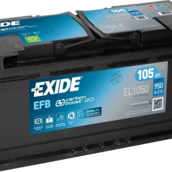 Ogłoszenie - Akumulator Exide Start Stop EFB 105Ah 950A PRAWY PLUS - Otwock - 800,00 zł