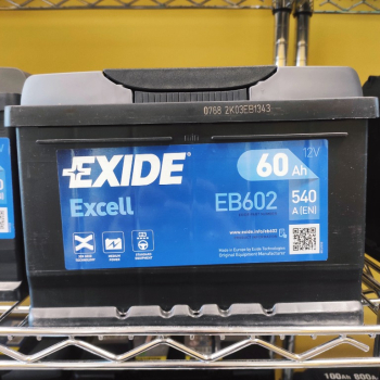 Ogłoszenie - Akumulator Exide  Excell EB602 60Ah 540A EN PRAWY PLUS - Bemowo - 320,00 zł