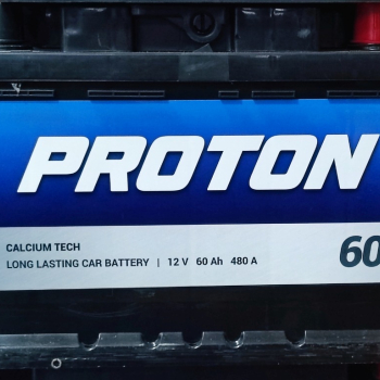 Ogłoszenie - Akumulator PROTON 60Ah 480A EN PRAWY PLUS niski - Targówek - 199,00 zł