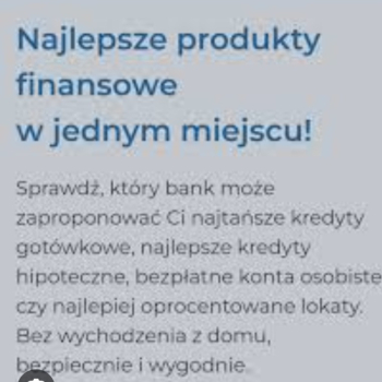 Ogłoszenie - Najlepsze produkty finansowe w jednym miejscu! - Ostrołęka